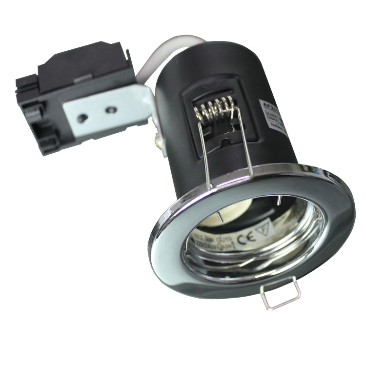 Economic iron fixed gu10 90min flame proof Fire resisting downlight