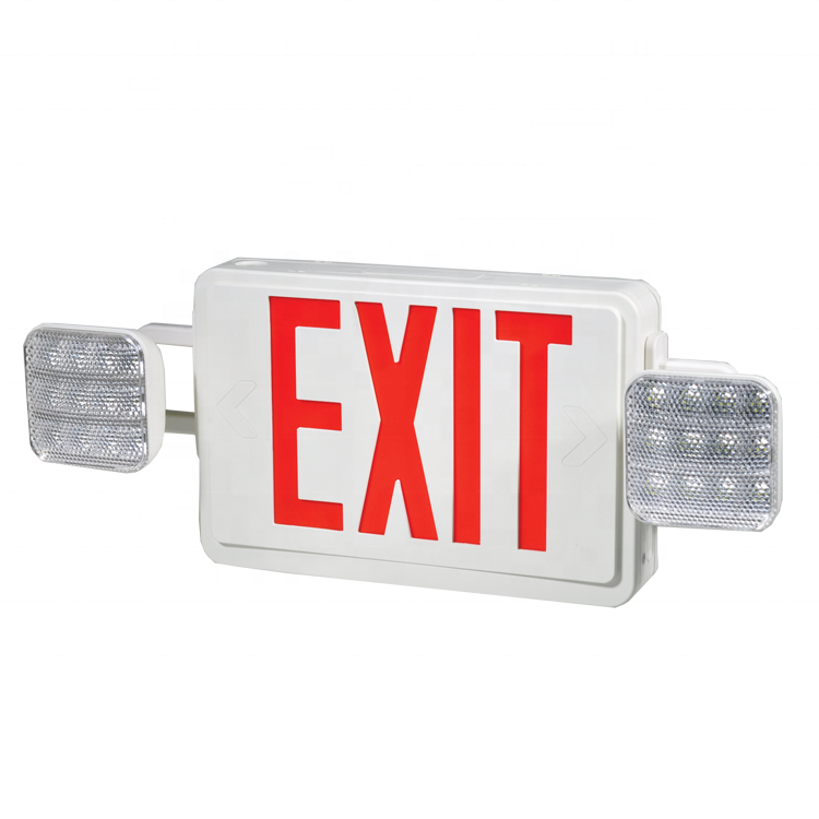 Factory new design portable exit sign with led lights