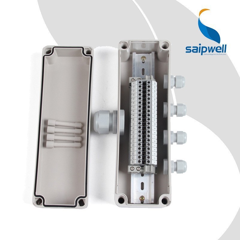 Manufacture Saip IP65 ABS Electrical waterproof cable junction box connector