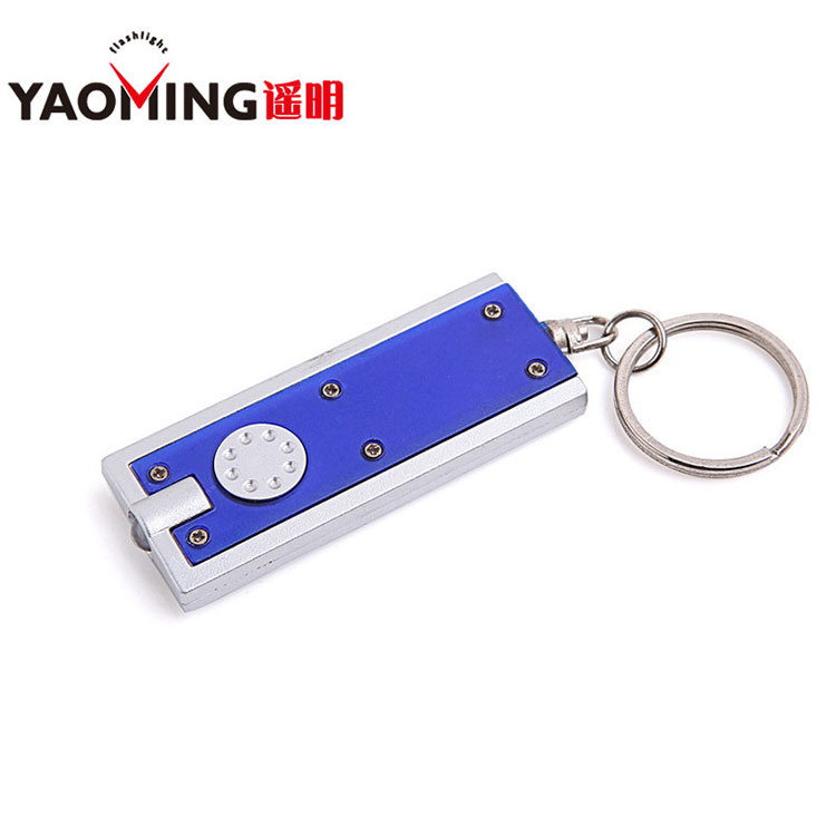 Promotion Mini Flashlight LED Camping Keyring Flashlight,Portable Thin & Tiny Flash Light 45 micro light led keychain flashlight