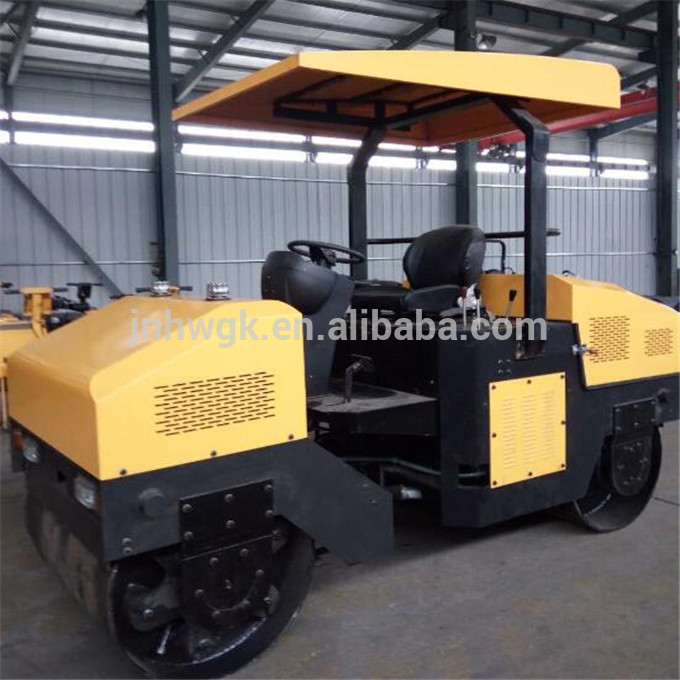 HW Hot sale hydraulic vibration double drum compact road roller