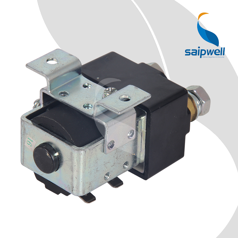 SAIPWELL 2 Pole Single Phase 100A 24V DC Magnetic Contactor