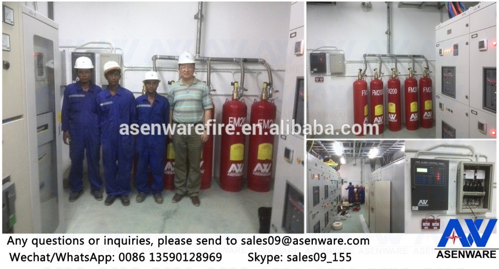 Good quality types of gas extinguisher fire FM200
