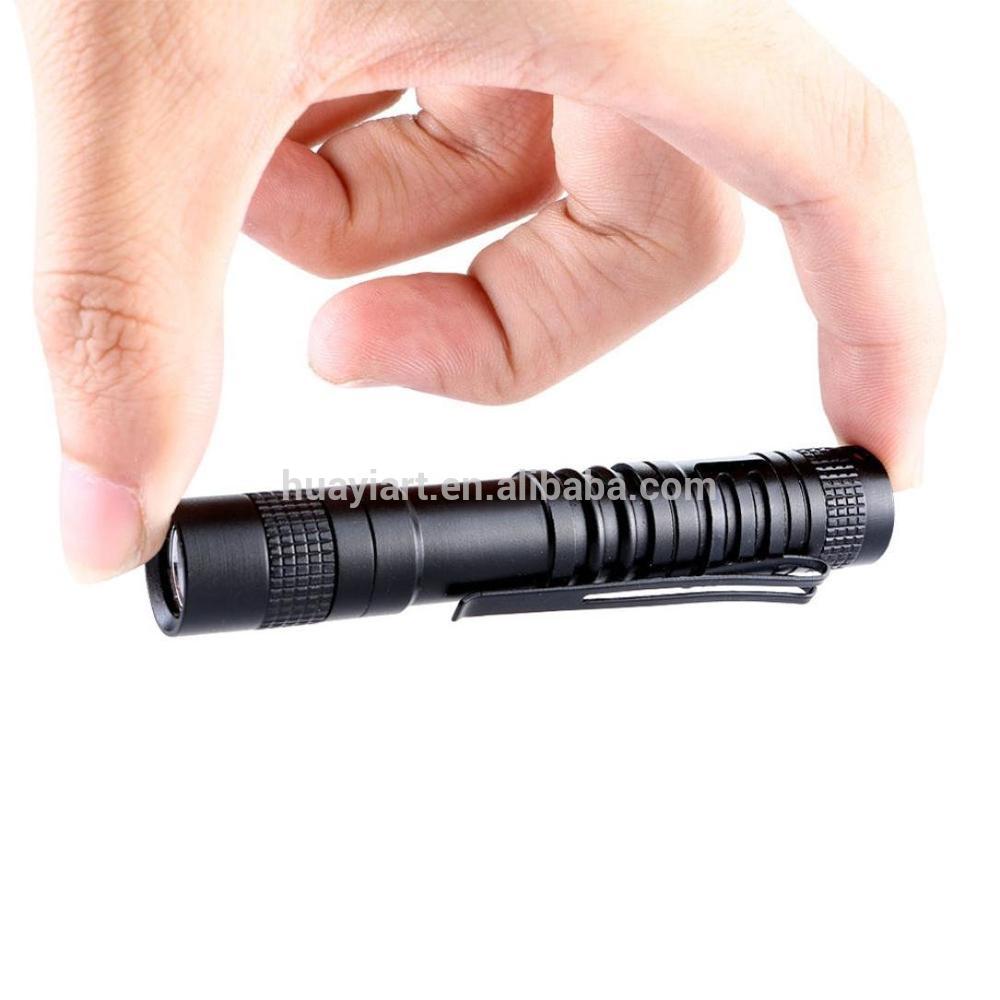 Yaoming Super Small Pen Light Tactical Torch (9cm) AAA XPE-R3 LED Mini Flashlight