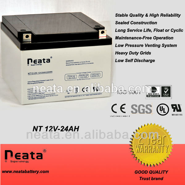 Gel battery 12V 24AH dry battery prices