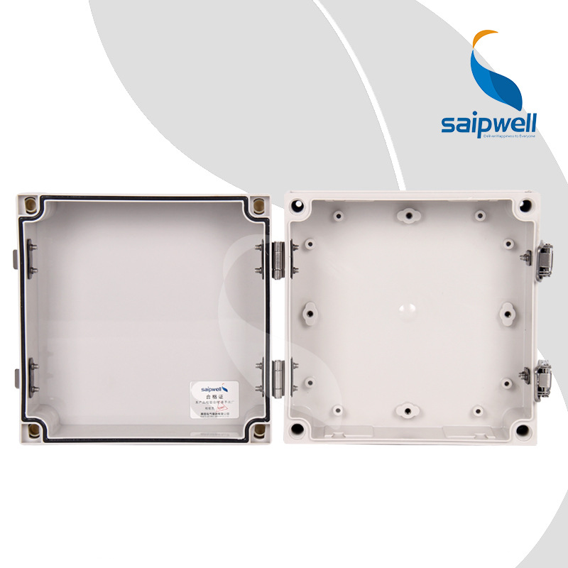 SAIPWELL Y IP66 DS-AGS-1717-1 ABS Plastic Waterproof With Metal Clasp Outdoor Use Electrical Power Distribution Box