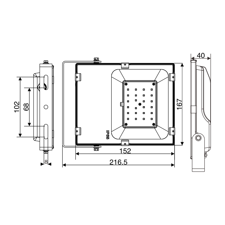 11 Years Factory for LED Lighting 20w 50w 100w 200w Outdoor LED Flood Lights IP65 Waterproof led flood light