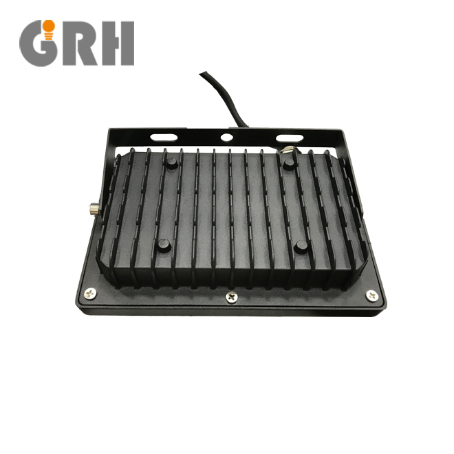 15watt plastic housing with alu heat radiationg material led flood light