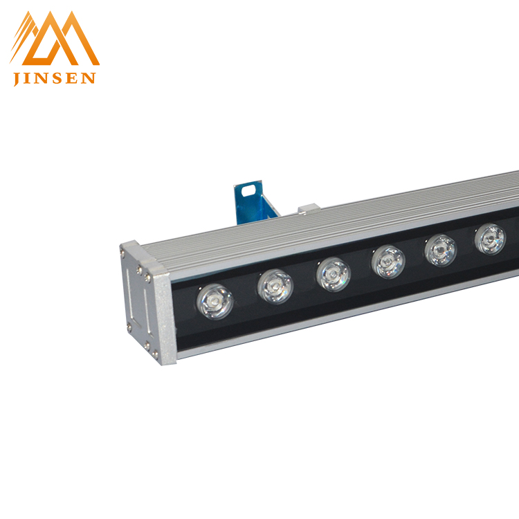 IP65 aluminium cob glass high lumen epistar 12w washer led light wall