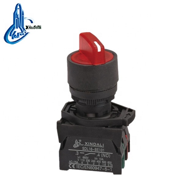 XDL21-EK2465 ip65 work light 2 position plastic light hand push button switch