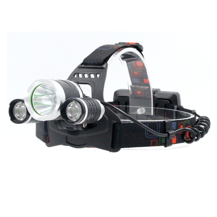 3 LED Outdoor Running Headlamp Low Power Headlamp Fishlight Head Hunting Best Lights Rechargeable Head Lamp Headlamps