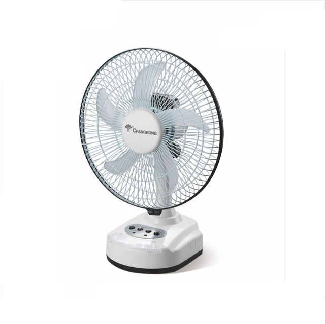 Eveready 6V motor AC/DC 8inch RECHARGEABLE ELECTRIC TABLE FAN LIGHT HOT SELLING INDIA