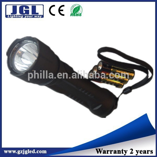 Newest Model 3W LED Explosion-proof torch light hand lamp for emergency searching military emergency lighting