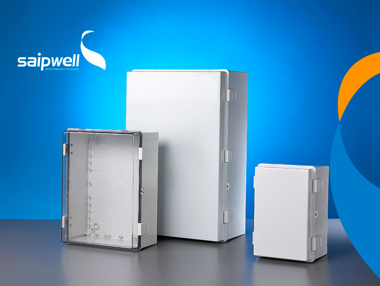 SAIPWELL Y IP66 SP-PC-304016 300*400*160 PC PlasticGrey Cover Enclosure Outdoor Use Injection Distribution Box