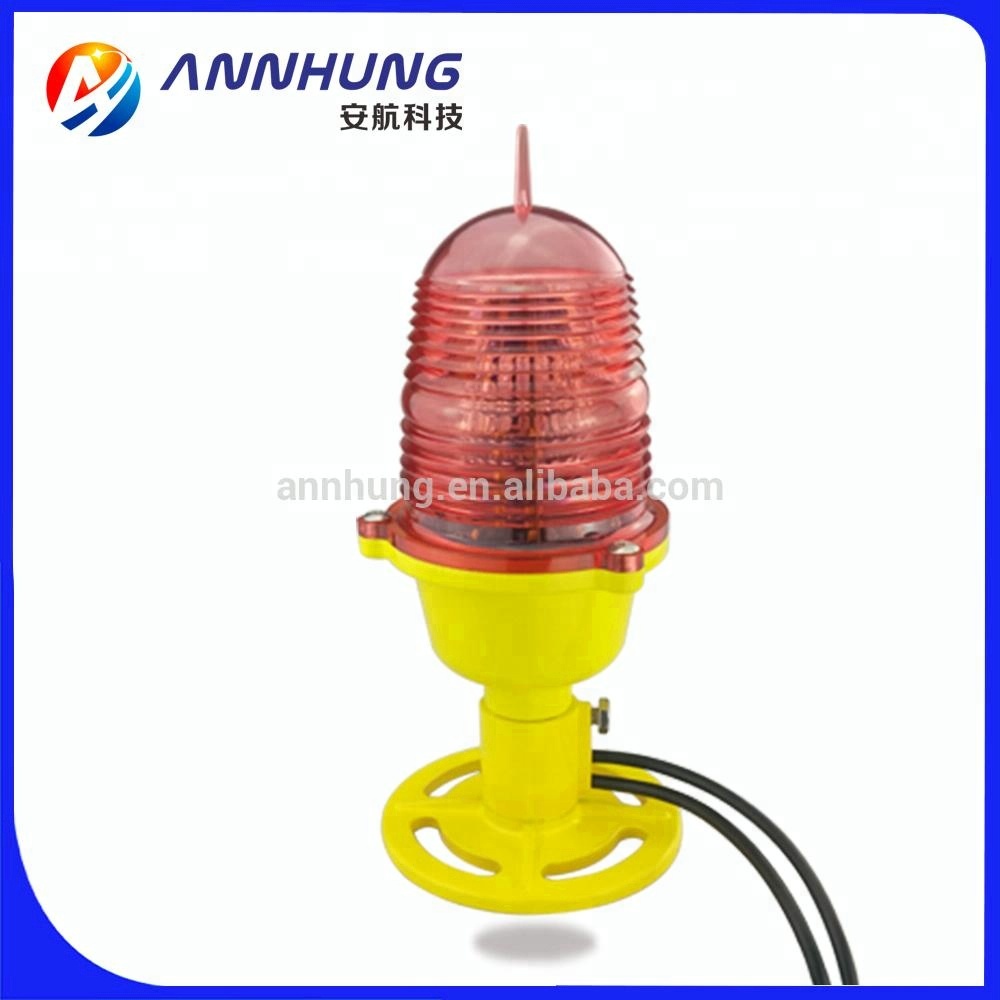 Green Yellow Elevated Perimeter Edge Light for Helipad landing or Airport