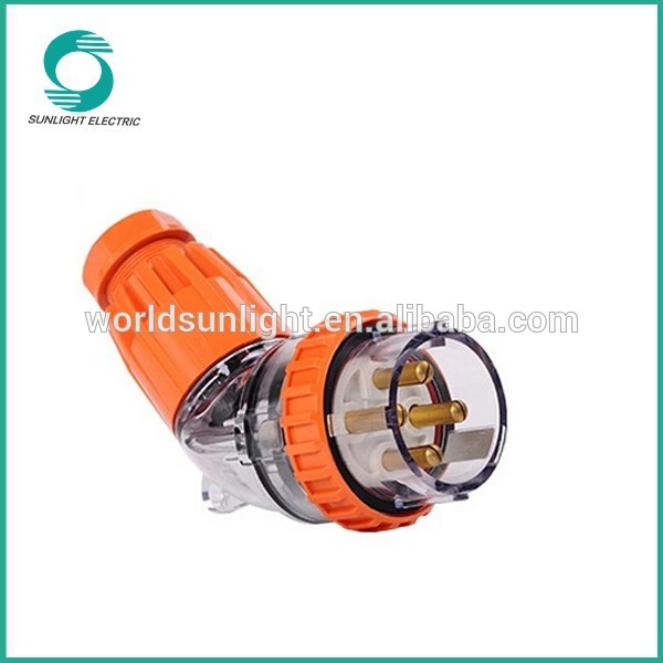 Australia plug,male and female industrial plug and socket,heavy duty industrial electrical plug(56PA450)