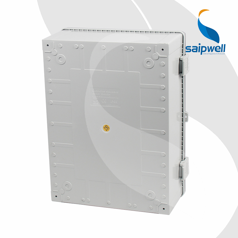 SAIPWELL Y IP66 SP-PCT-403017 400*300*170 ABS Transparent Cover With Metal Clasp Outdoor Use PCB Plastic Enclosures