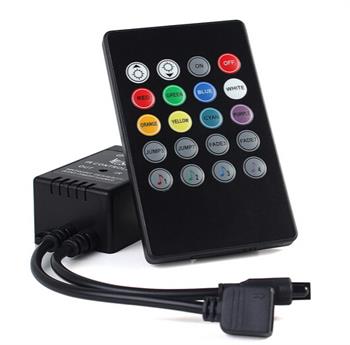 Whole Sale 44 KEY Mini IR Remote Double Line Controller For RGB LED Strip