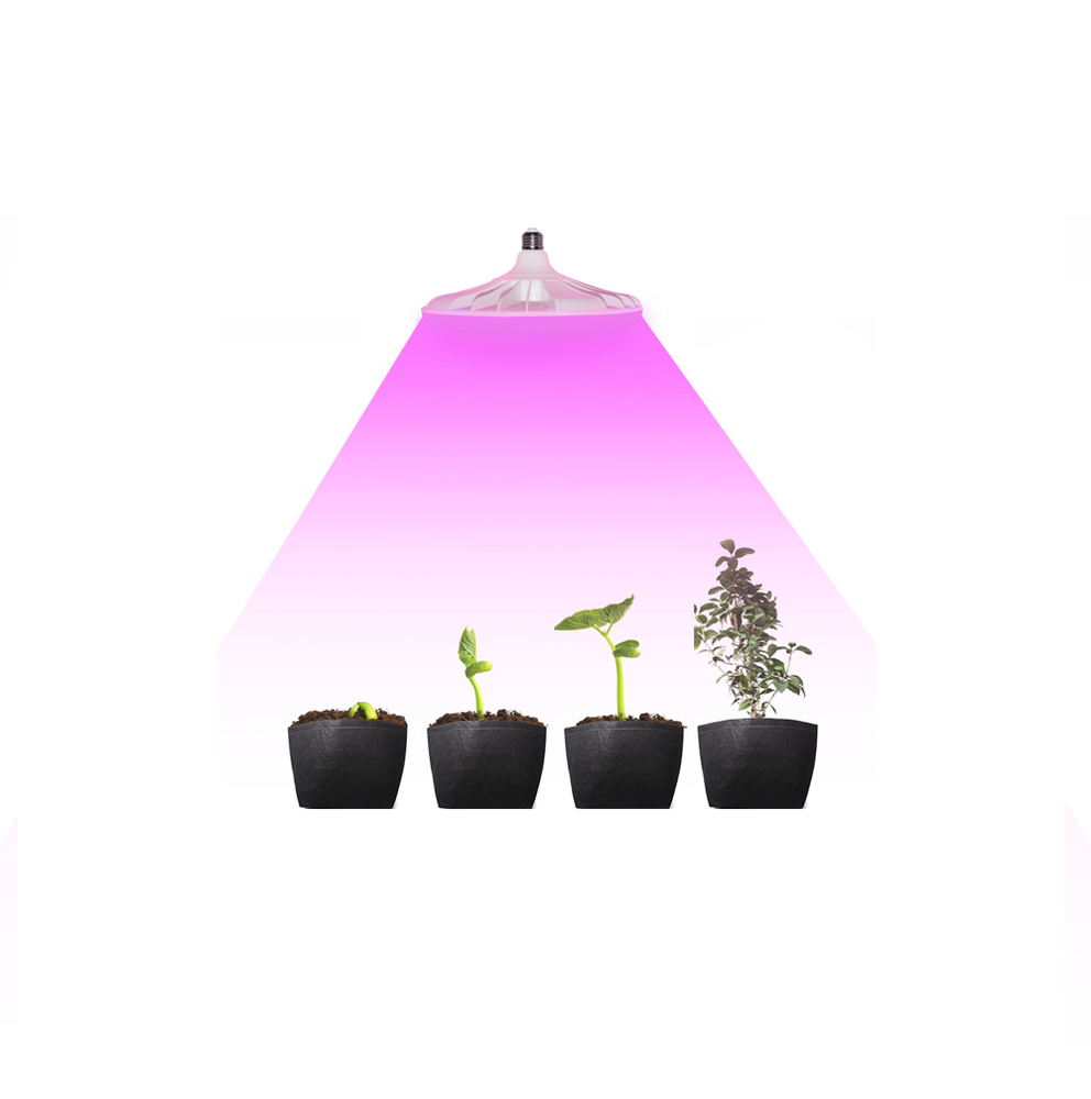 IP65 Grow Lights hydroponic Item Type 20w 120 degree e27 LED grow light bulb indoor garden UFO plant bulbs