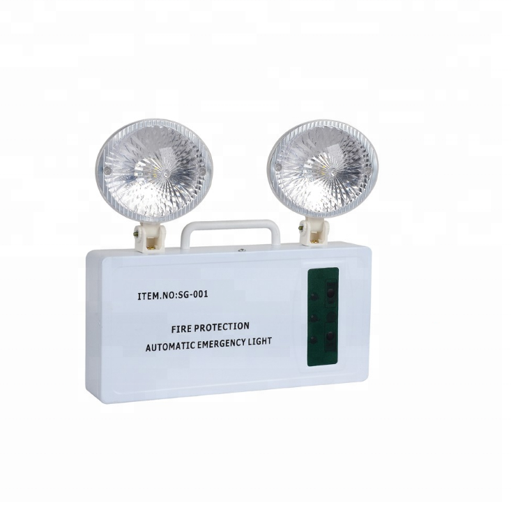 CooperLite 2x1W LED Emergency Twin spots Light emergency lamp with nicd backup 3hours