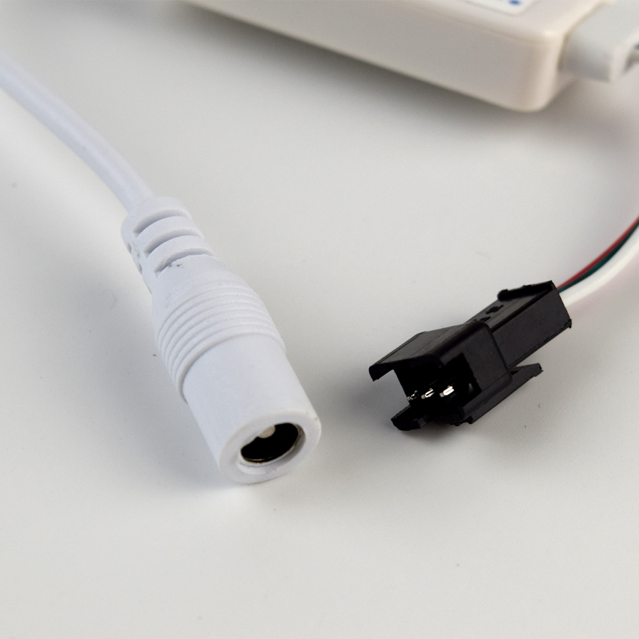 WS2811 SK6812 WS2812B Pixel LED Strip WiFi Controller IOS Android APP Alexa Google Addressable Mini SPI Wi-Fi Controller