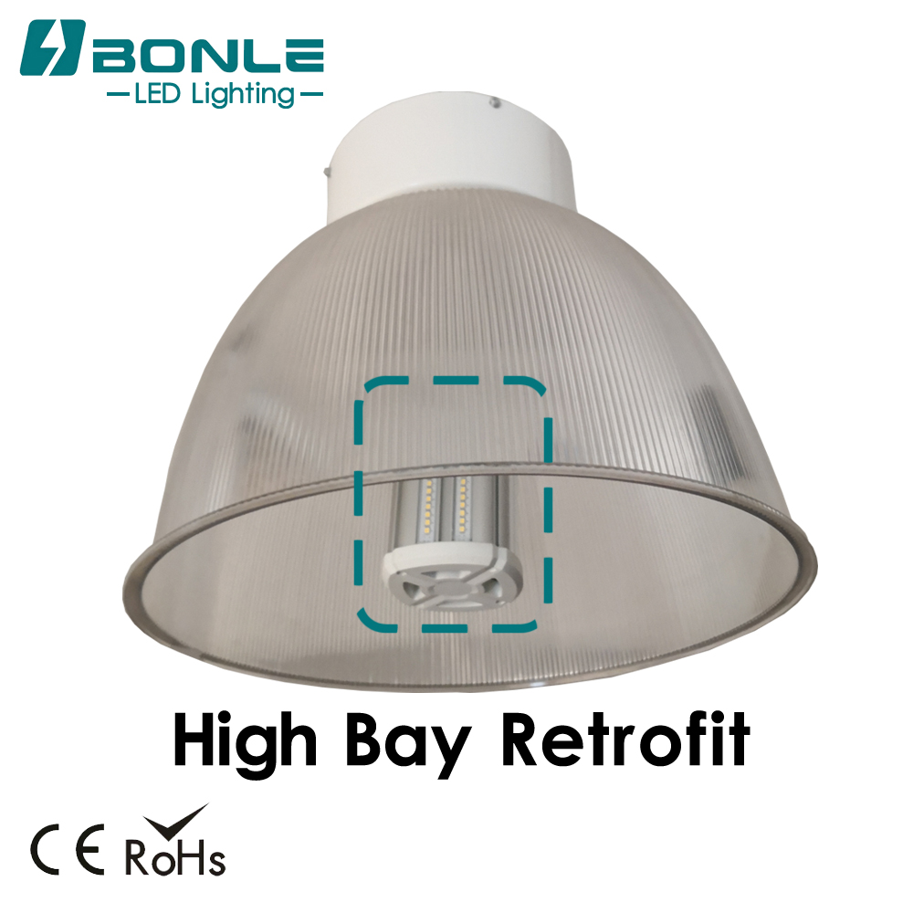 30w led corn bulbs replace 125w hid/cfl/hps ball fixture kits dlc ETL listed corn lights