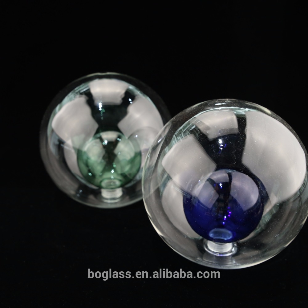 Colorful Double Glass Ball For Decoration And Lighting