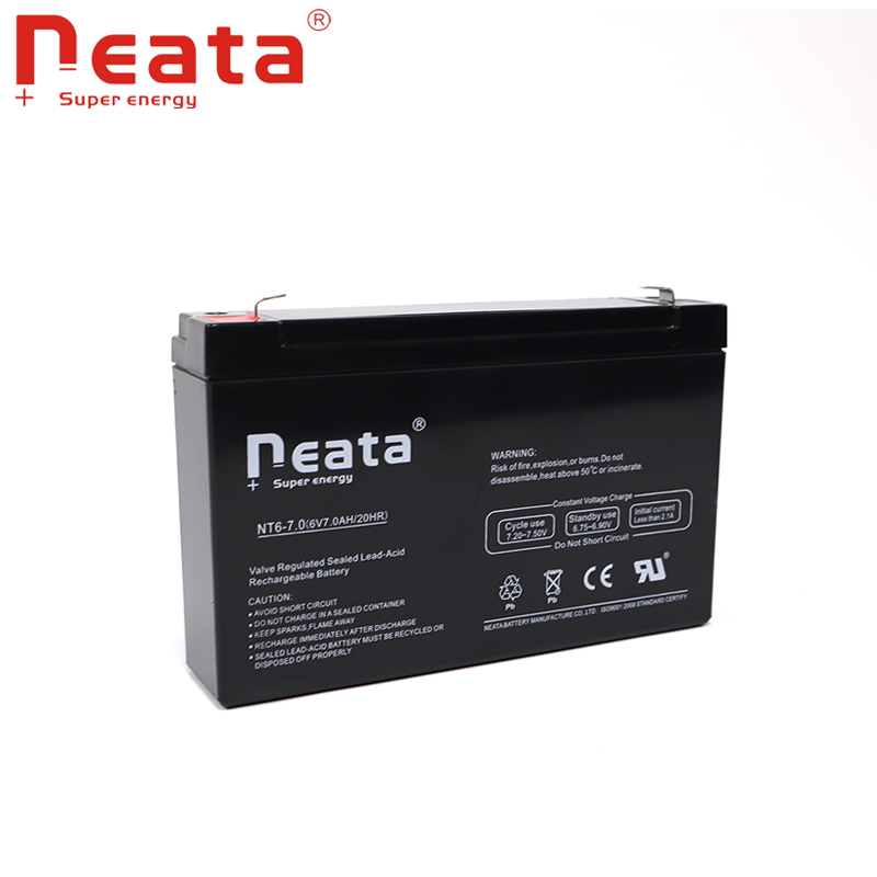 6V7.0Ah rechargeable storage lead acid battery for kids electric ride car