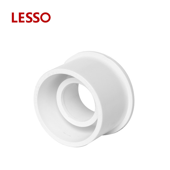 LESSO pvc pipe fittings Reducer Bushing 50mm pvc pipe fittings plastic bushing