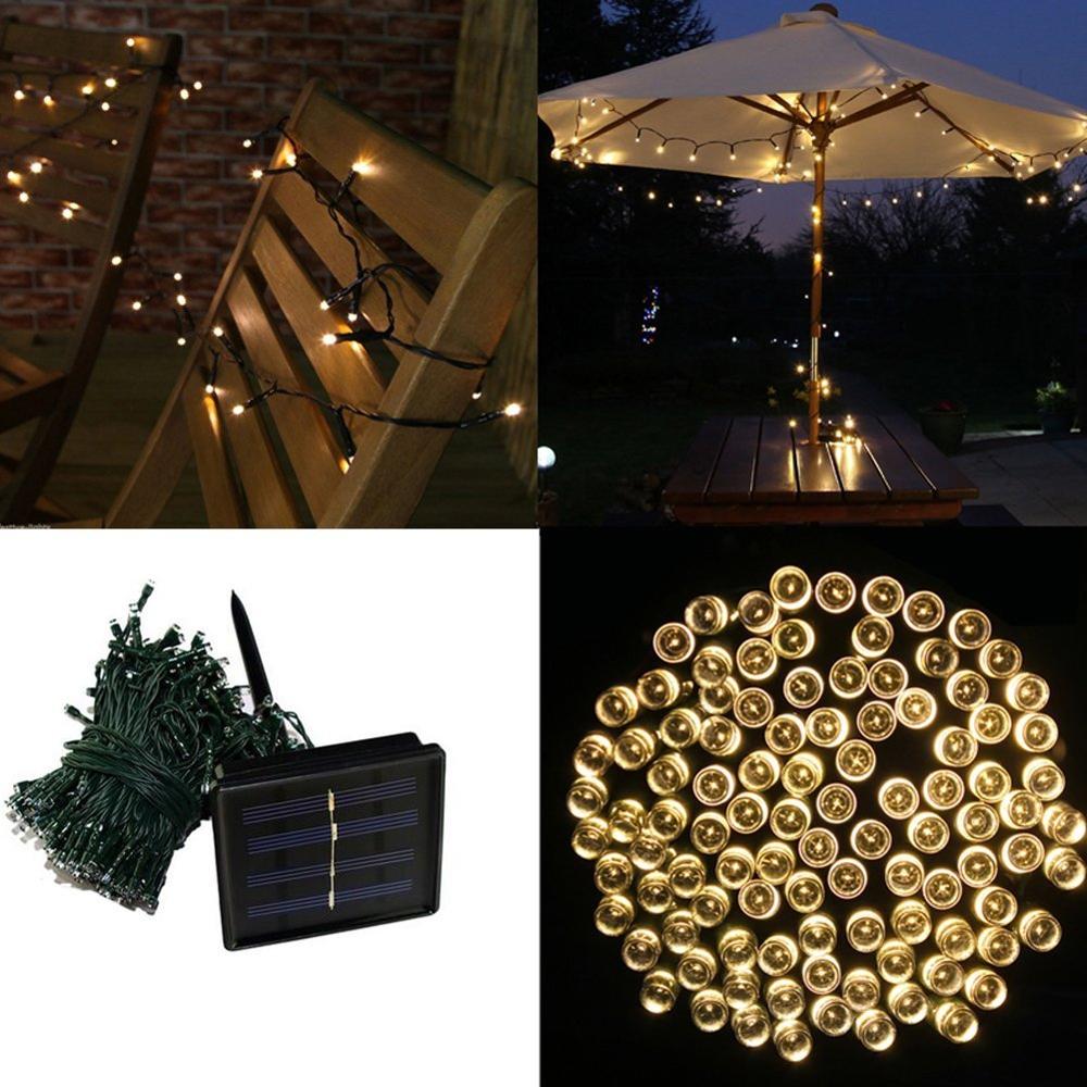 Factory direct sale led lamp solar copper wire string lights led commercial string light