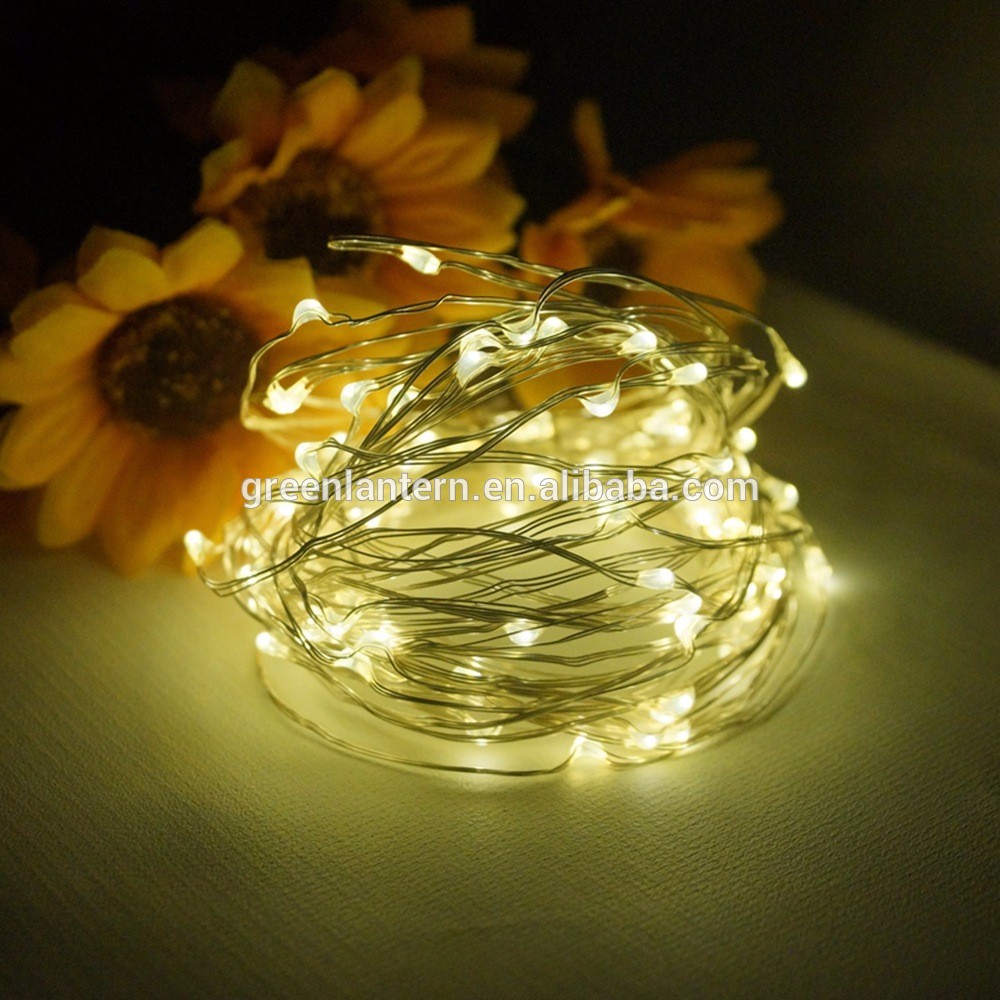 Christmas festival holiday party decoration mini usb led copper string light