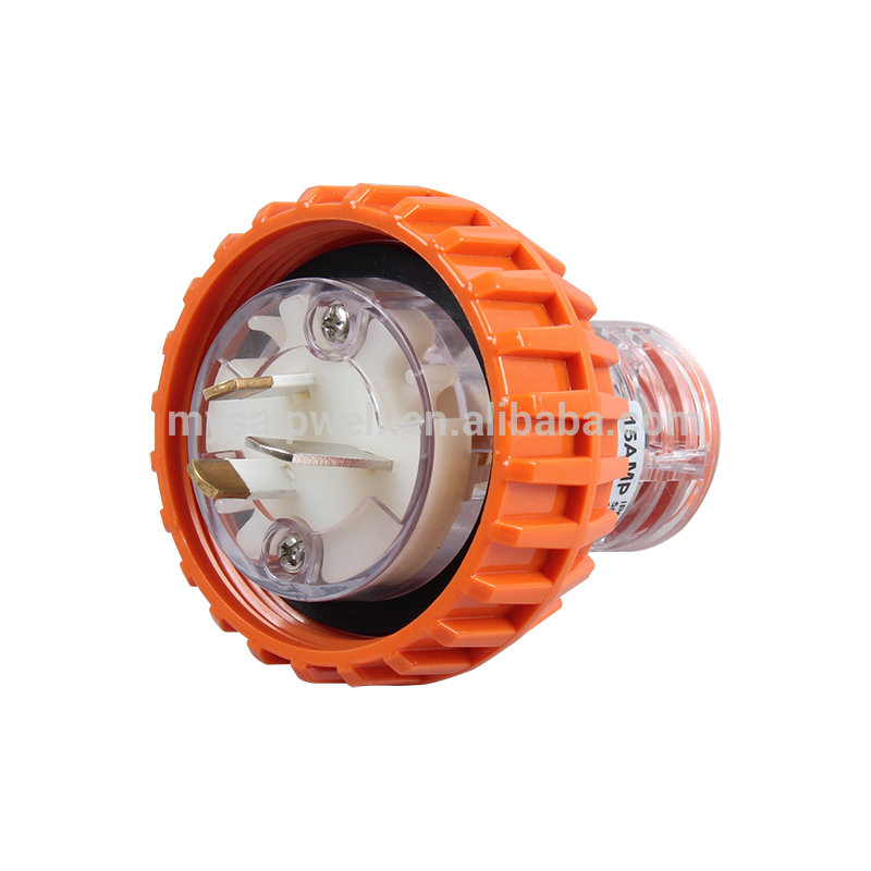 SAIPWELL series industrial plug socket 380v 16a 56SO315 IP66 250V 3 Pin 15A Industrial plug and socket
