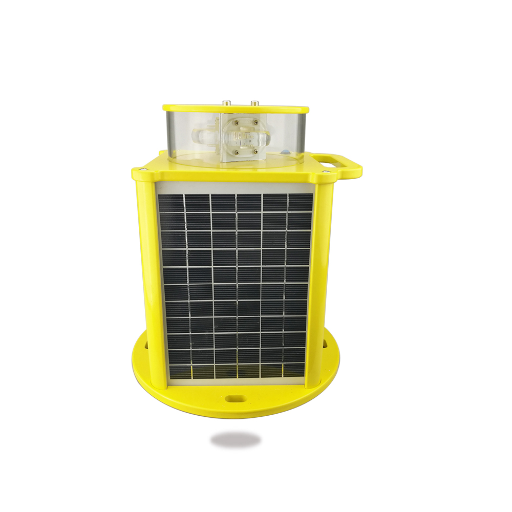 Low-intensity Type B Solar Aviation Obstruction Light