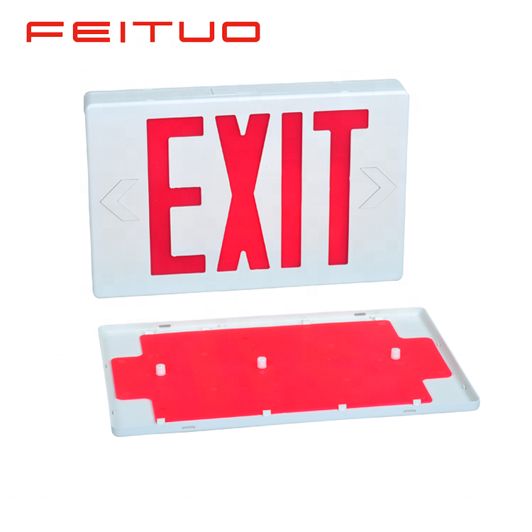 USA market universal 6 inch exit sign wattage