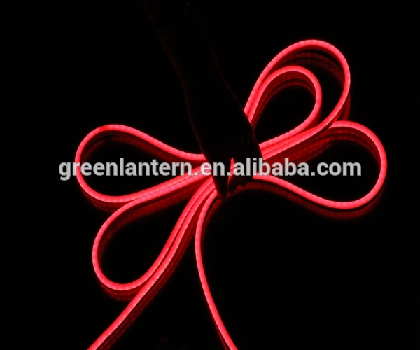 110V/220V Cool White/Red/Blue/Green Flexible LED Neon Rope Light for Indoor Outdoor Holiday Valentine Decoration Lighting