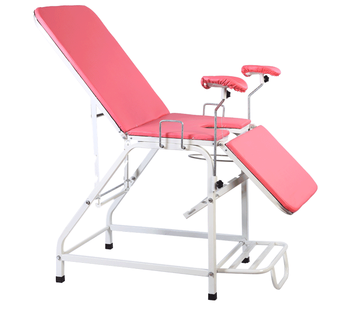 Manual 3 section gynecology examination table couch