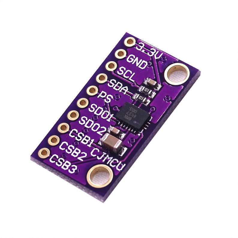 IIC/I2C 9DOF BMX055 IMU Precision Integrated 9-Axis Attitude Sensor Board Module Replace MPU9250