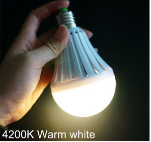 9W 85-265V E27 LED bulb 4hrs battery backup led emergency light