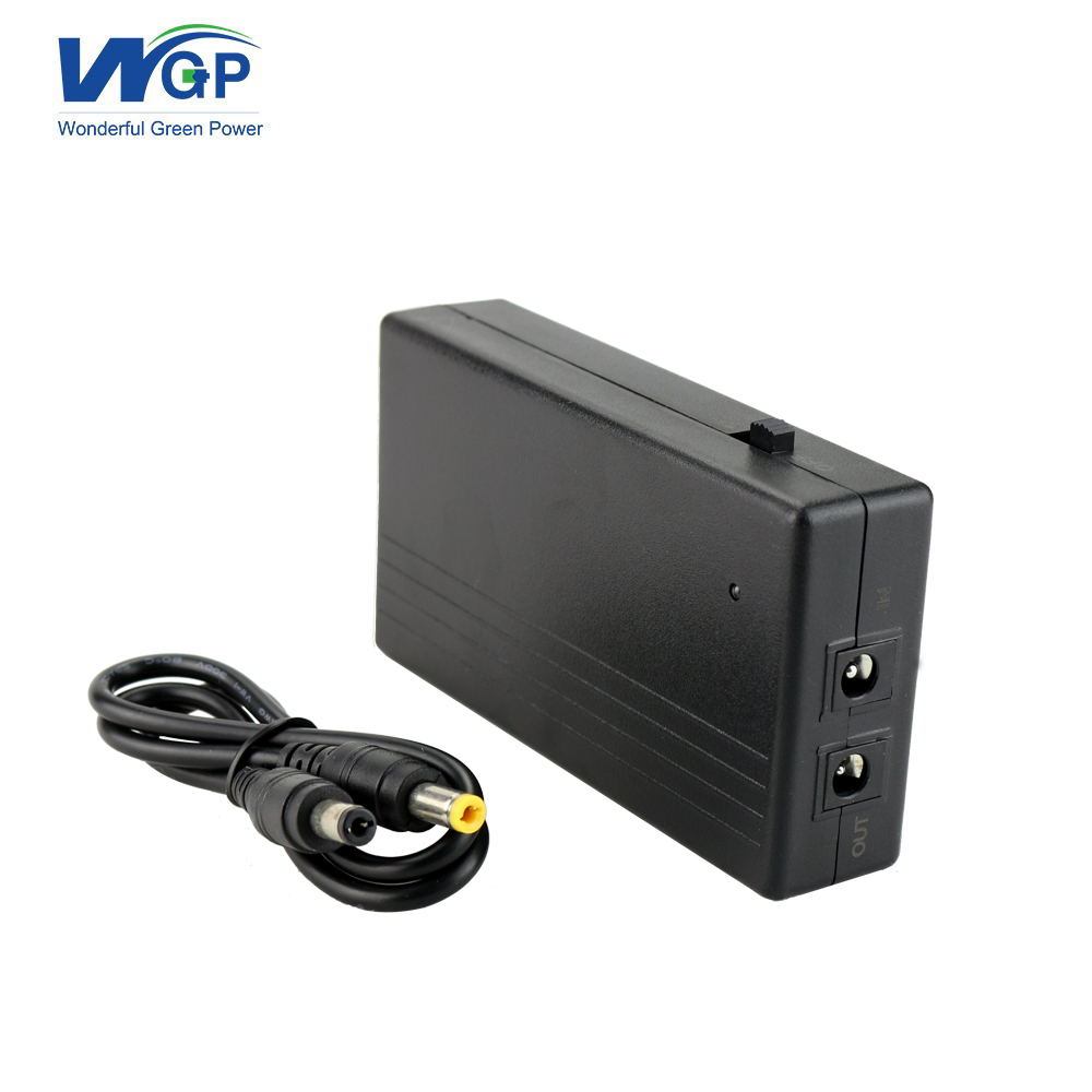 WGP portable mini ups 12 volt mini ups 12V 2A for cctv camera with battery backup power supply