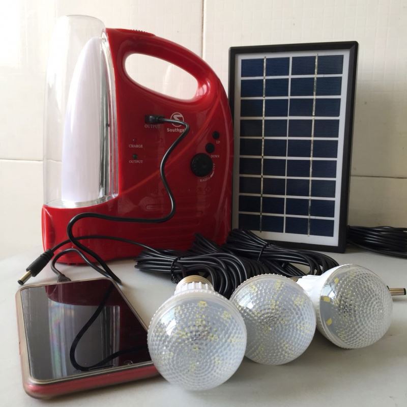 shenzhen lamps and lanterns solar inflatable camping lanterns rechargeable Flashlight with Solar Panel and USB Charging