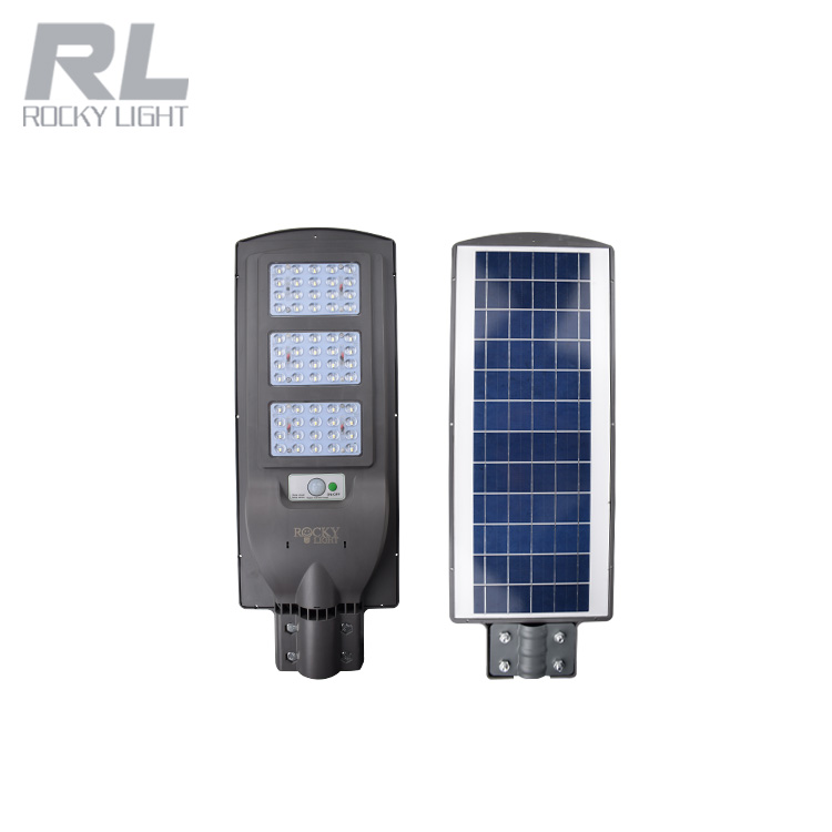 Solar infrared sensor street lamp