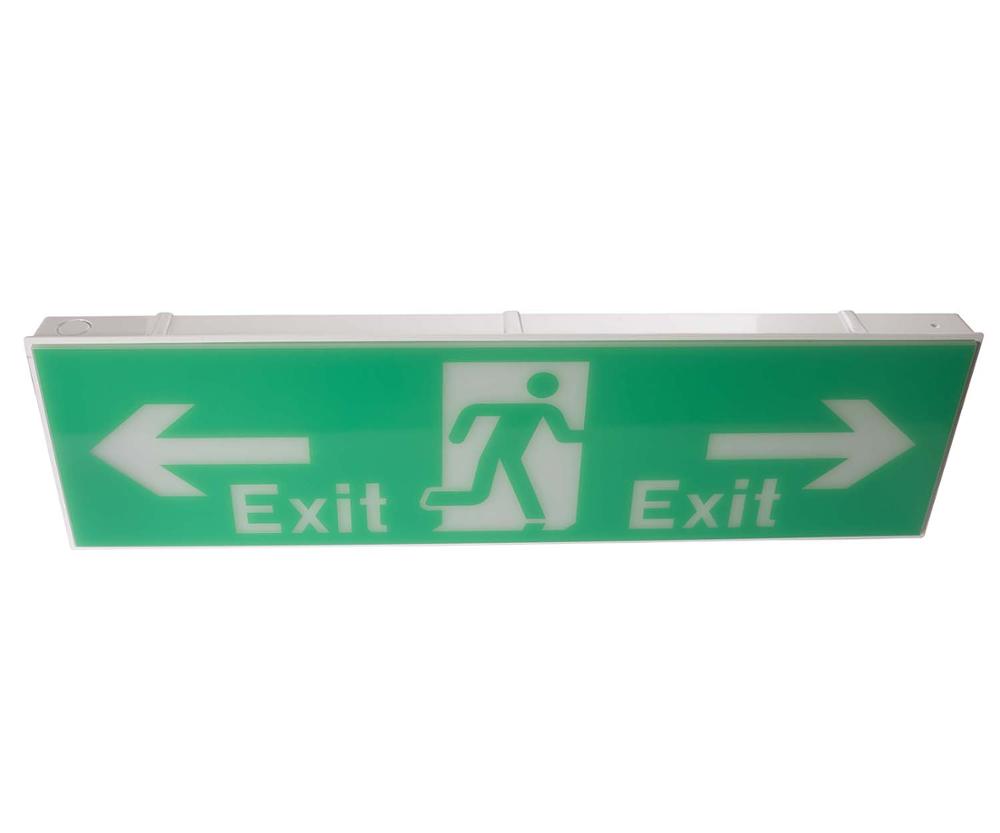 Indoor 3 Hours LED Rechargeable Exit Sign Light