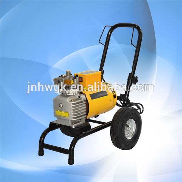 Electric diaphragm pump airless paint sprayer