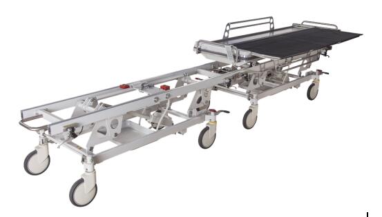 Hospital first-aid emergency patient transport stretcher
