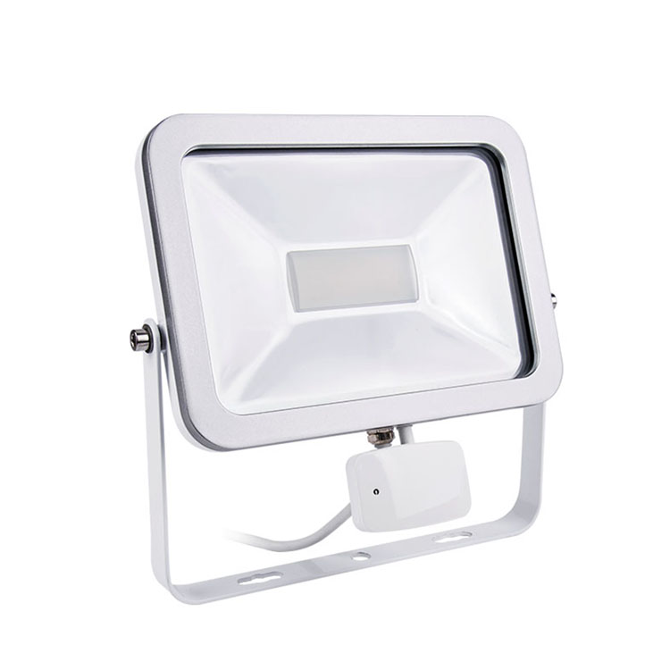 Ispot Ultra Thin LED Flood Light With Microwave Sensor, 30W Outdoor LED Flood Light Sensor