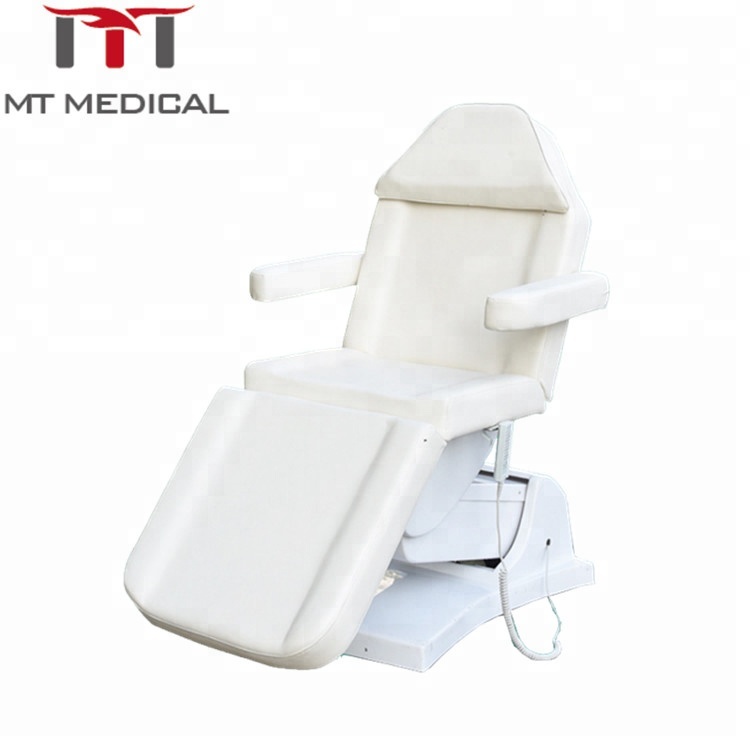 High quality electric hospital massage bed facial beauty grooming table