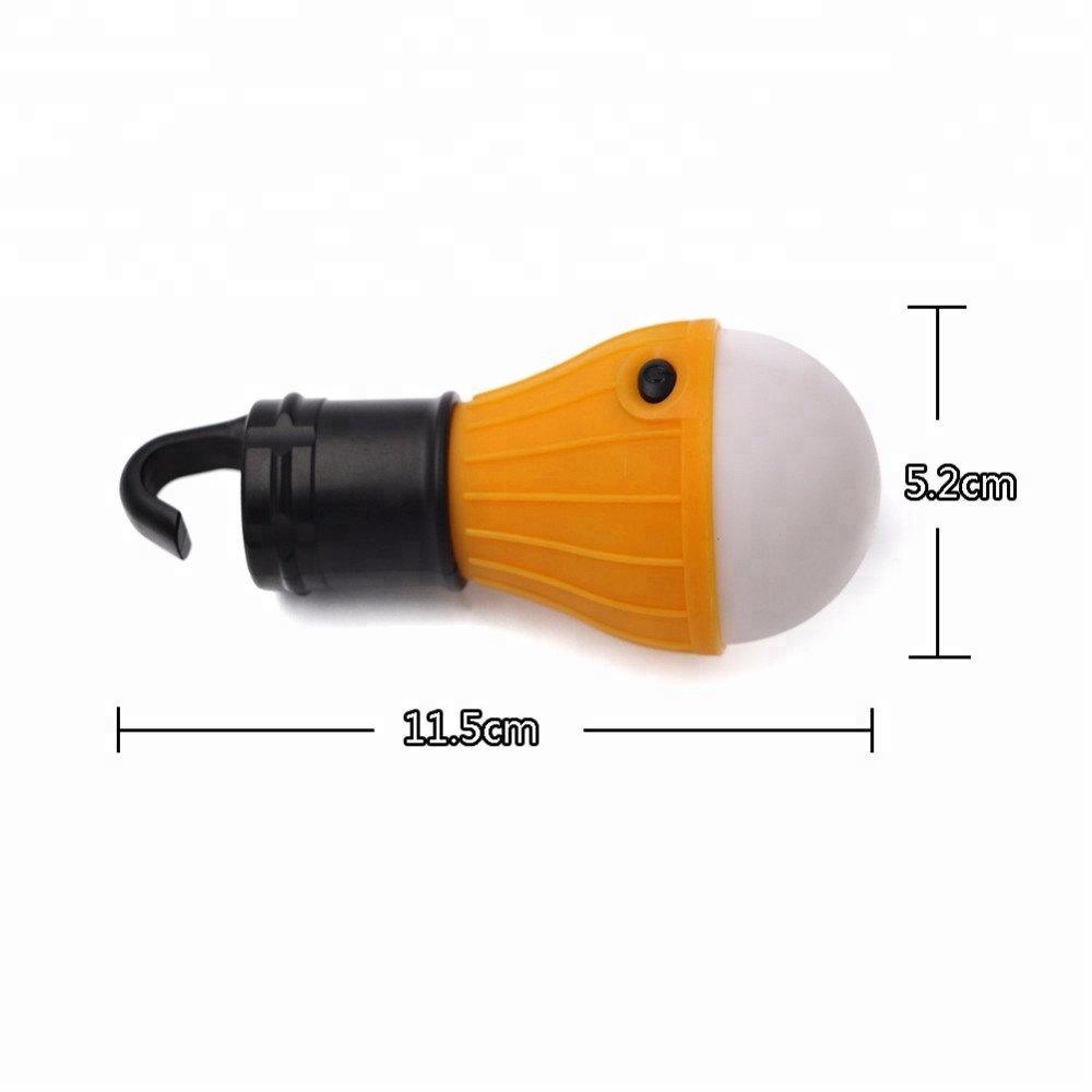 Battery emergency led light bulb with hook