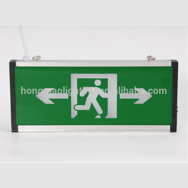 3W 220V Aluminum LED Emergency Exit Sign Running Man