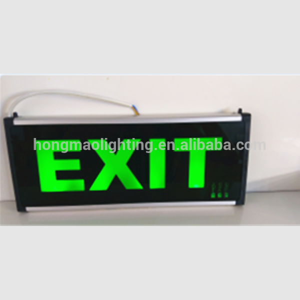 Shenzhen Supplier HONGMAO factory led aluminum running man exit sign