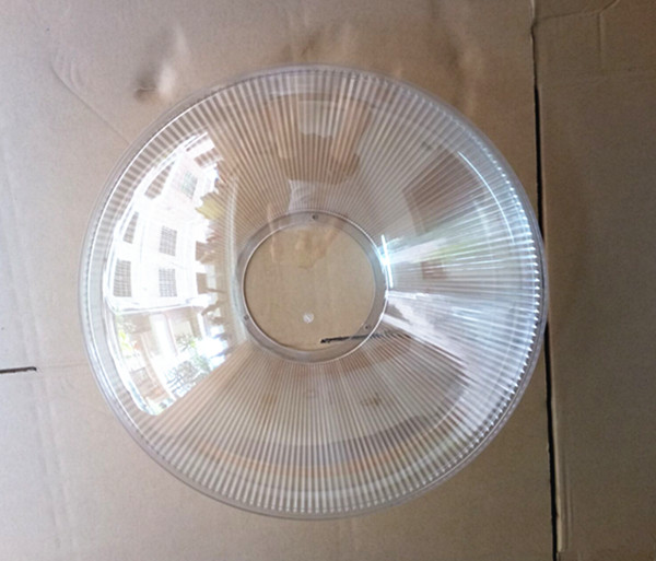 Warehouse High Bay Light Use Acrylic PC Reflector 497mm diameter 90degree transparent color